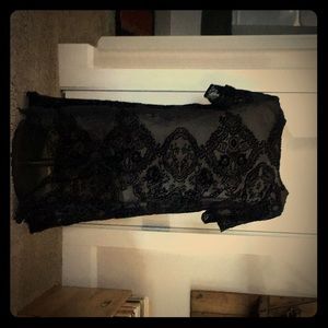 Beautiful Black Lace Top.